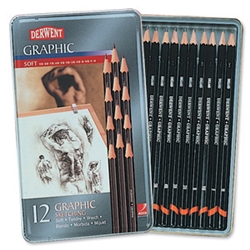 Derwent Graphic Pencils Sketching [Pack 12]